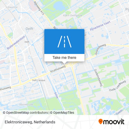 Elektronicaweg map