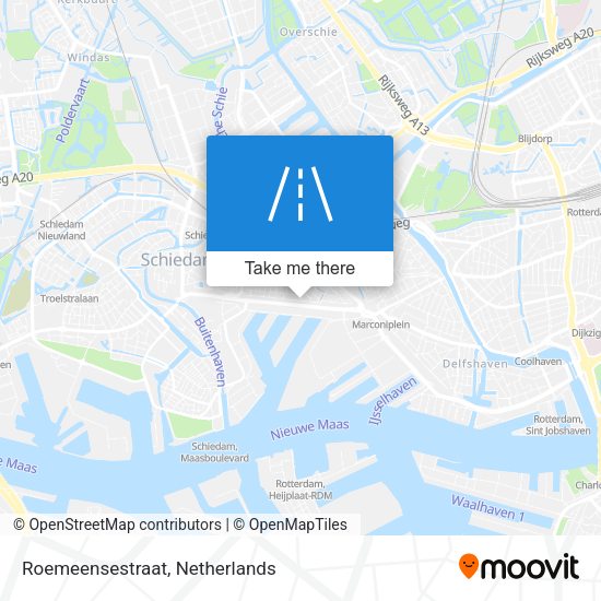 Roemeensestraat map