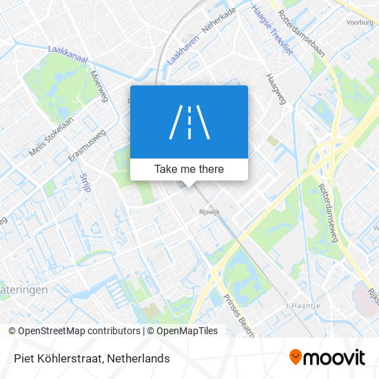 Piet Köhlerstraat map