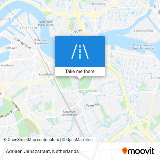 Adriaen Janszstraat map