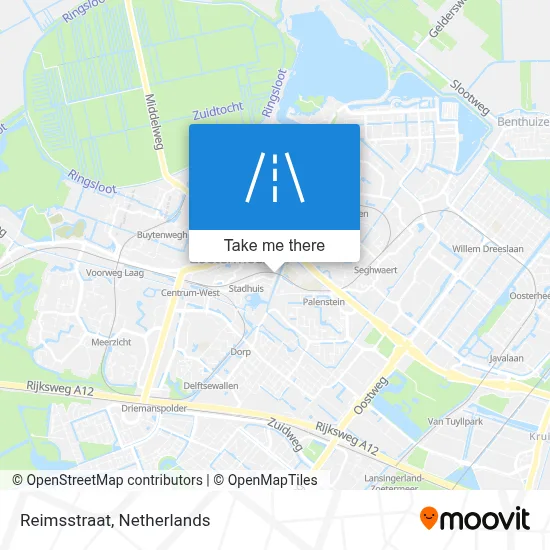 Reimsstraat map