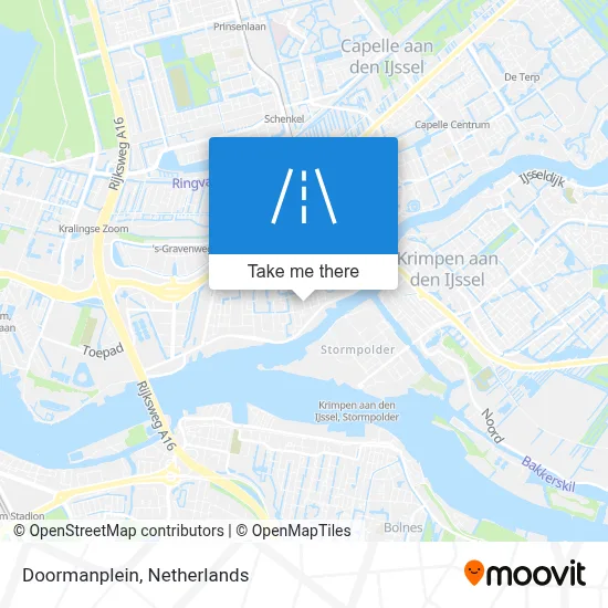 Doormanplein map