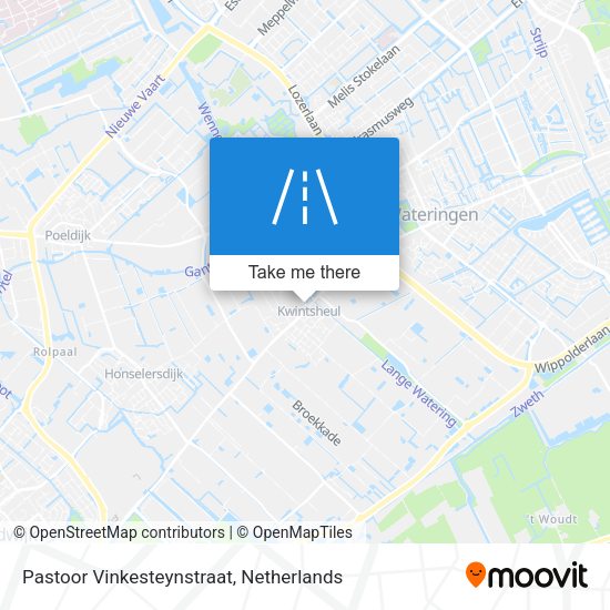 Pastoor Vinkesteynstraat map