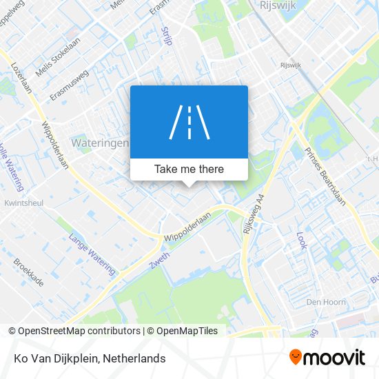 Ko Van Dijkplein map