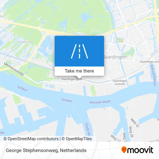 George Stephensonweg map