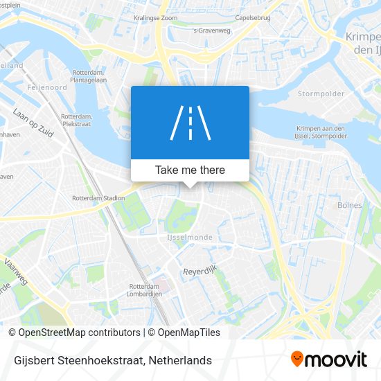 Gijsbert Steenhoekstraat map