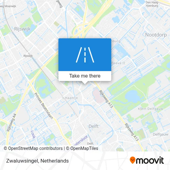 Zwaluwsingel map