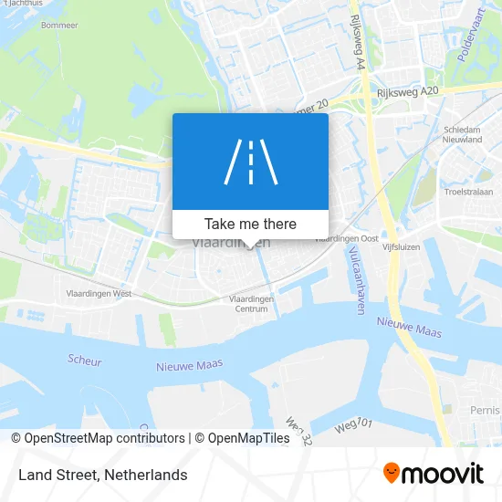 Landstraat map