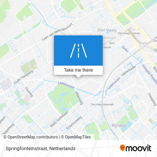 Springfonteinstraat map