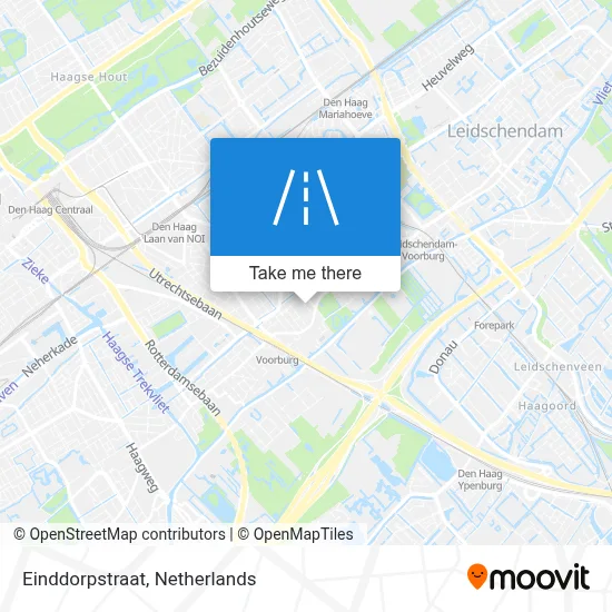 Einddorpstraat map