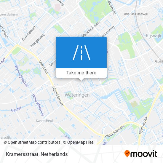 Kramersstraat map