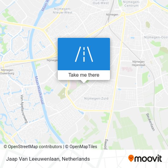 Jaap Van Leeuwenlaan map
