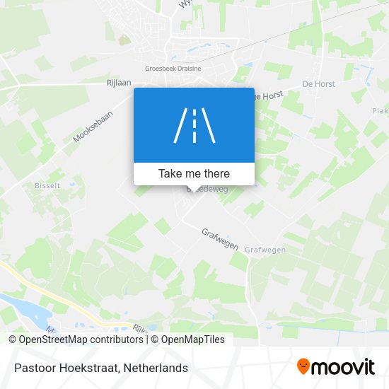 Pastoor Hoekstraat map