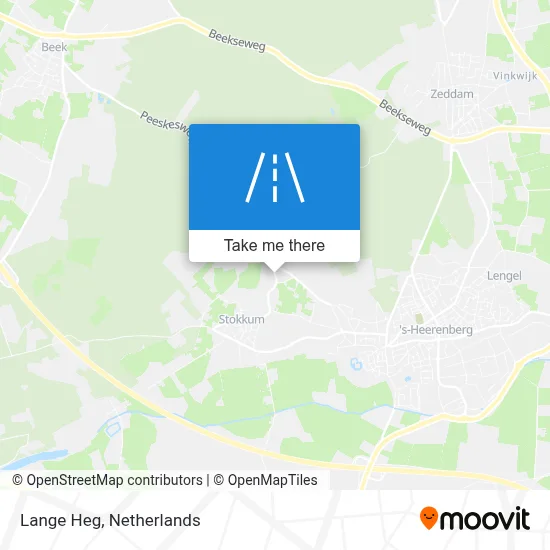 Lange Heg map