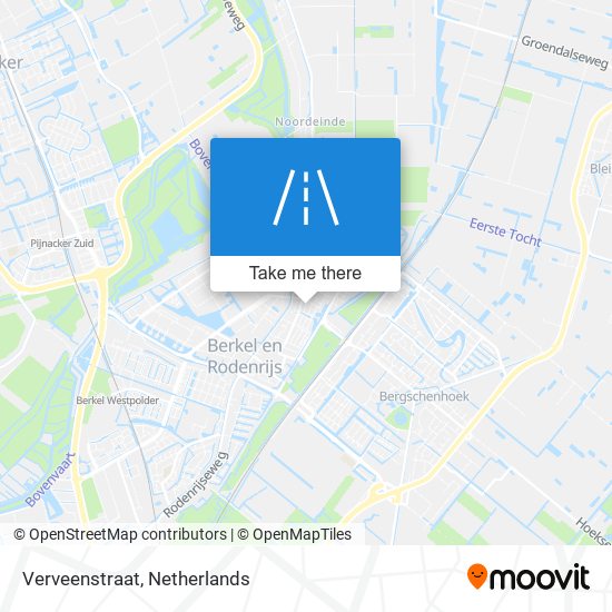 Verveenstraat Karte