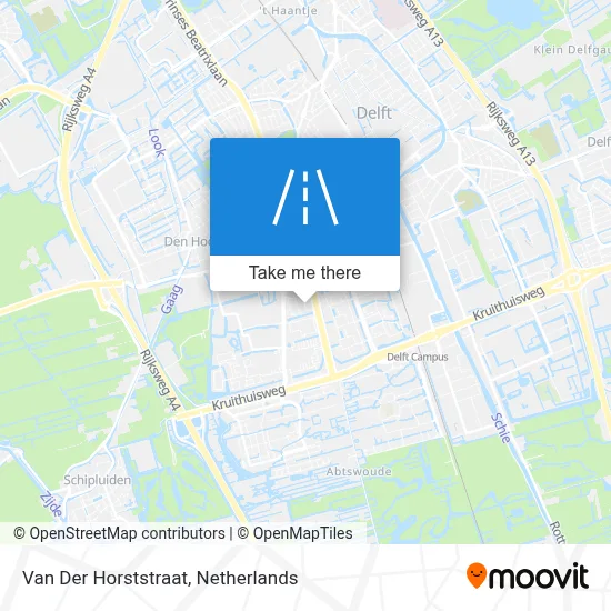 Van Der Horststraat map