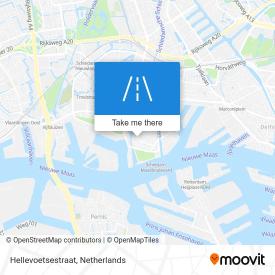 Hellevoetsestraat map