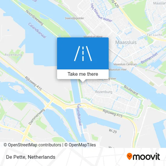 De Pette map