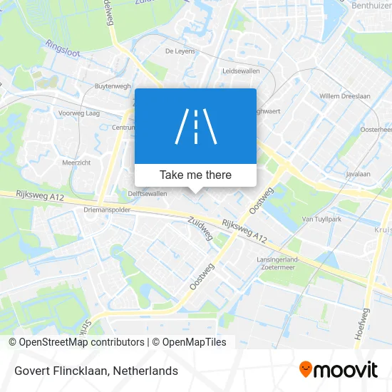 Govert Flincklaan map