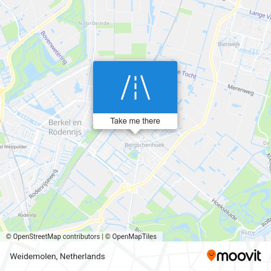 Weidemolen map