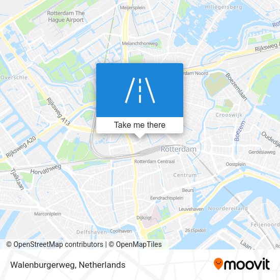 Walenburgerweg map