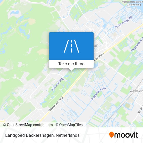 Landgoed Backershagen map
