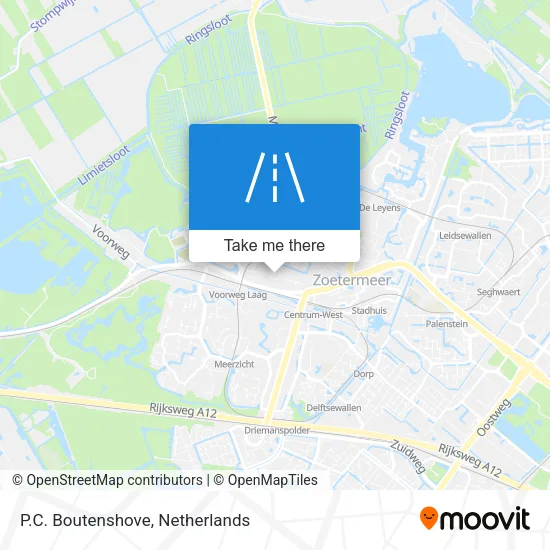 P.C. Boutenshove map
