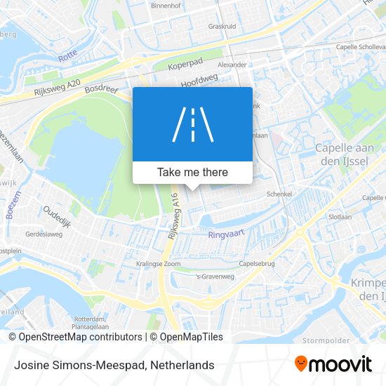 Josine Simons-Meespad map