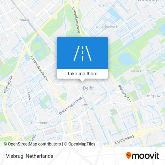 Visbrug map