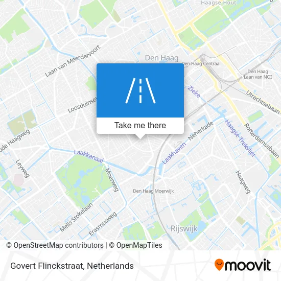 Govert Flinckstraat map
