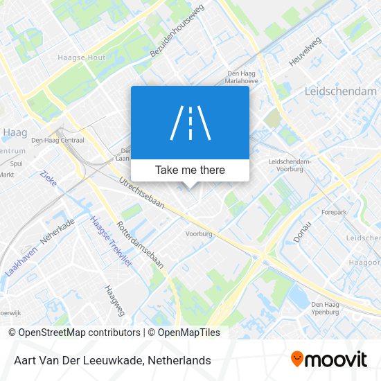 Aart Van Der Leeuwkade map