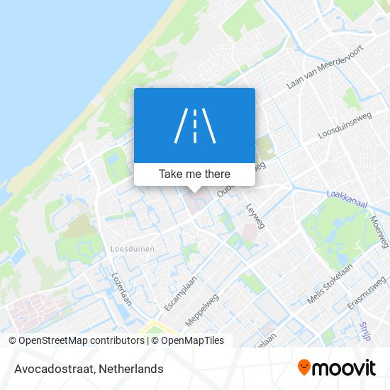 Avocadostraat map