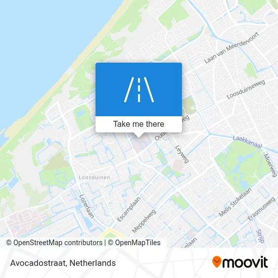 Avocadostraat map