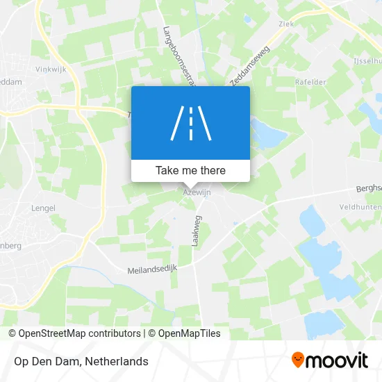 Op Den Dam Karte