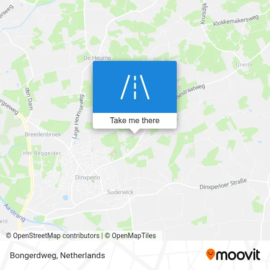 Bongerdweg map