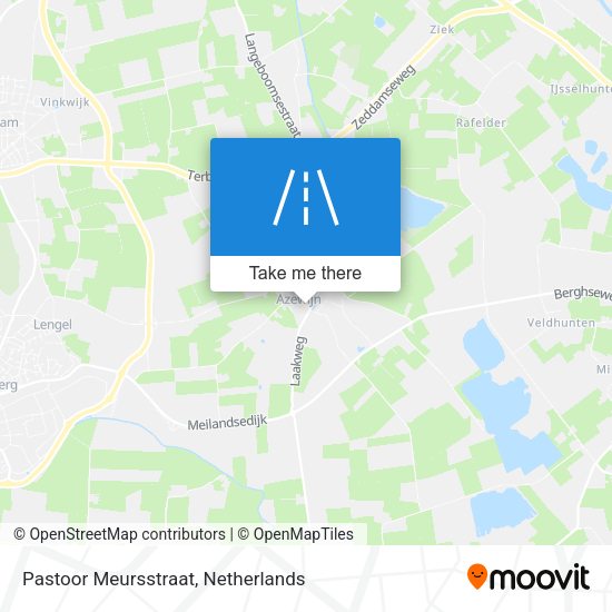 Pastoor Meursstraat map