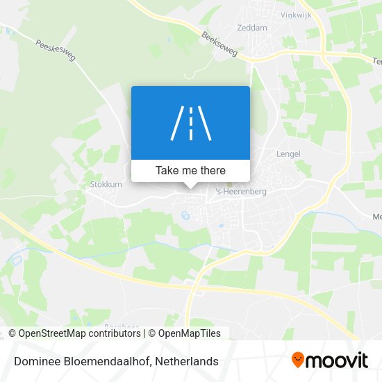 Dominee Bloemendaalhof map