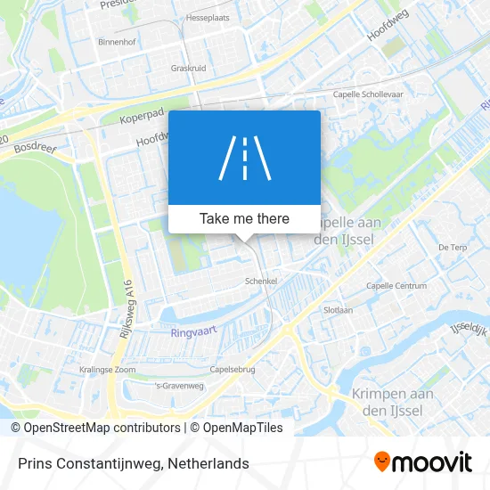 Prins Constantijnweg map