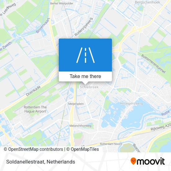 Soldanellestraat map