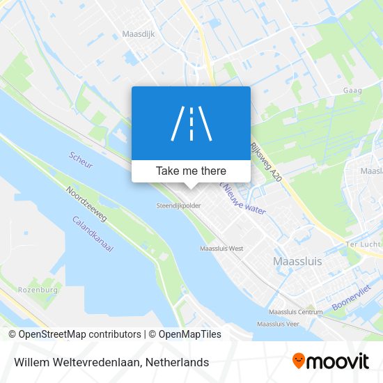 Willem Weltevredenlaan map