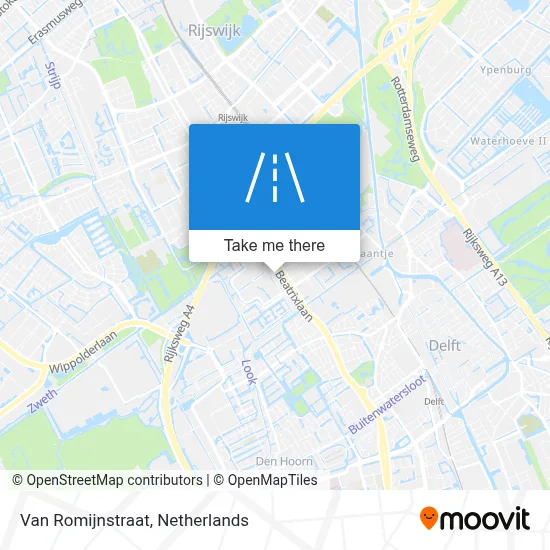 Van Romijnstraat map