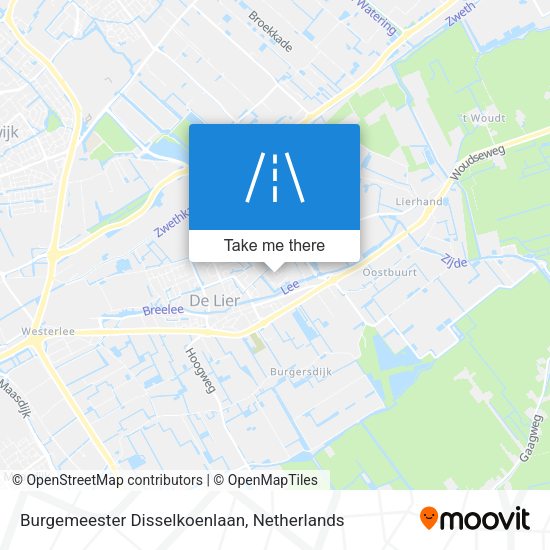 Burgemeester Disselkoenlaan map