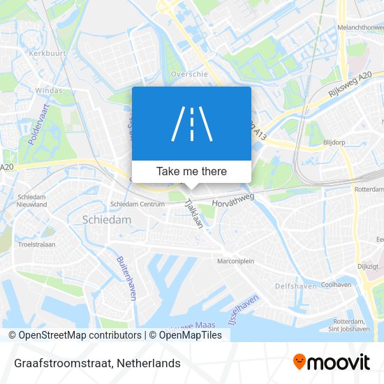 Graafstroomstraat map