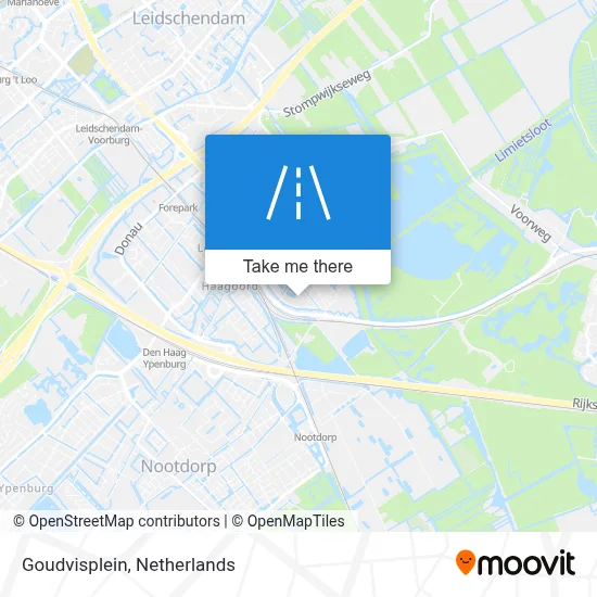 Goudvisplein map