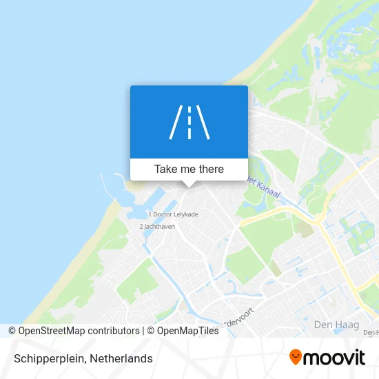 Schipperplein map