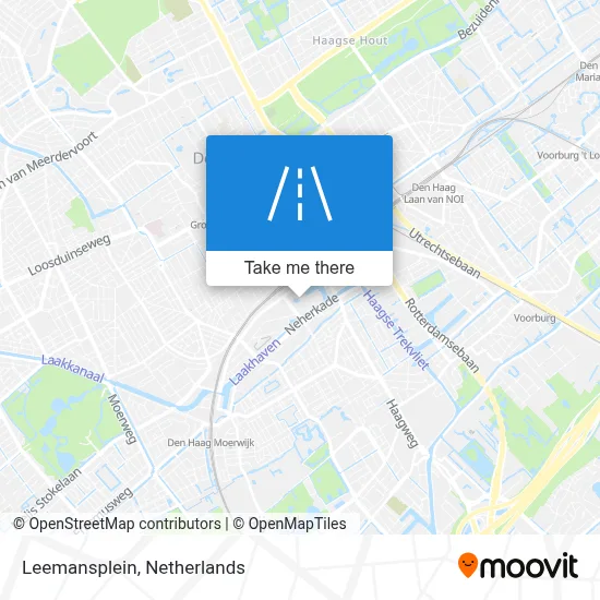 Leemansplein map