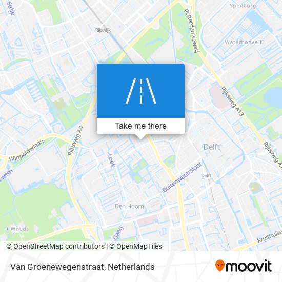 Van Groenewegenstraat Karte