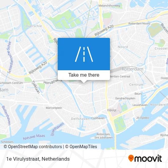 1e Virulystraat map