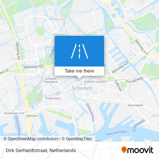 Dirk Gerhardtstraat map