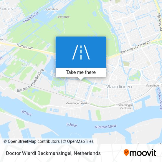 Doctor Wiardi Beckmansingel map